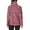 image:imageColumbia womens Glacial Iv Print Half ZipMarionberry Polarize
