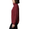 image:imageColumbia womens Glacial Iv Print Half ZipMarsala Red Houndstooth