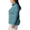 image:imageColumbia womens Glacial Iv Print Half ZipNight Wave Polarize