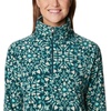 image:imageColumbia womens Glacial Iv Print Half ZipNight Wave Polarize