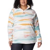 image:imageColumbia womens Glacial Iv Print Half ZipSea Salt Skyscape