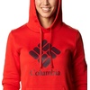 image:imageColumbia womens Trek Graphic Treatment HoodieBold OrangeStacked Gem