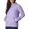 image:imageColumbia womens Trek Graphic Treatment HoodieFrosted PurpleWhite Logo