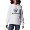 image:imageColumbia womens Trek Graphic Treatment HoodieWhiteBlack Csc Stacked Logo