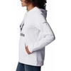 image:imageColumbia womens Trek Graphic Treatment HoodieWhiteBlack Csc Stacked Logo