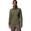 image:imageColumbia Silver Ridge Elite Woven Long SleeveStone Green