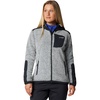 image:imageColumbia Womens Arctic Crest Sherpa Full ZipWhiteBlack