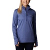 image:imageColumbia Womens Park View Grid Fleece Half ZipDark Sapphire Heather