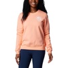 image:imageColumbia Womens Pfg Graphic Sweatshirt CrewTiki PinkWhite Rookery Palms Lc