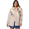 image:imageColumbia Womens Pfg Open Water Hooded FleeceCrushed ClaySpring Yellow Aura