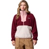 image:imageColumbia Womens Sequoia Grove 12 Zip FleeceRich WineDark StoneEraser Pink