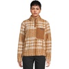 image:imageColumbia Womens West Bend 14 Zip IICamel Brown Herringplaid