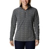 Black Herringbone Print