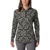 image:imageColumbia womens Glacial Iv Print Half ZipBlack Polarize