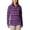 Dark Sapphire 80s Stripe Print