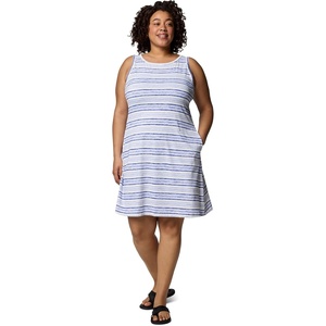 image:imageColumbia Chill River Printed DressSnowdrift Spaced Stripe