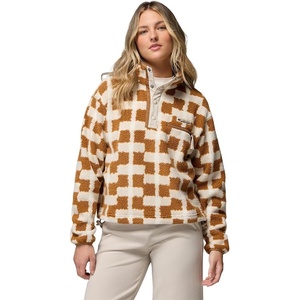 image:imageColumbia Helvetia II Printed Cropped Half SnapCamel BrownGeostack