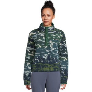 image:imageColumbia Helvetia II Printed Cropped Half SnapEverblue SistersRain Forest