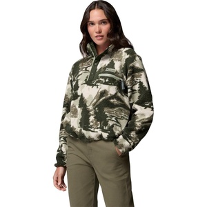image:imageColumbia Helvetia II Printed Cropped Half SnapStone GreenFrostday