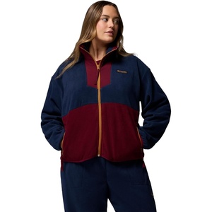 image:imageColumbia Sequoia Grove Full Zip FleeceCollegiate NavyRich WineMaple Sugar