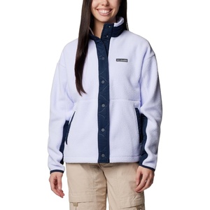image:imageColumbia Womens Cloud Point Snap FleeceCollegiate NavySnowdrift