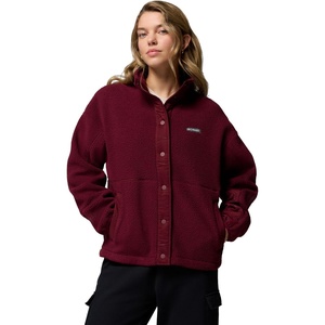 image:imageColumbia Womens Cloud Point Snap FleeceRich Wine