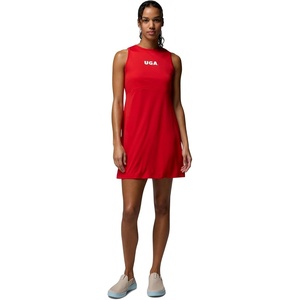image:imageColumbia Womens Collegiate Tidal Tank DressUga  Bright Red