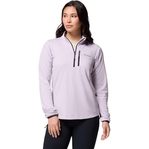 image:imageColumbia Womens Essential Hike Grid Fleece Half ZipLavender PearlBlack