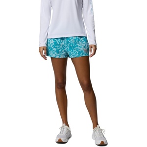 image:imageColumbia Womens PFG Rugged Water Printed ShortOcean Teal Vacay Blooms Tonal