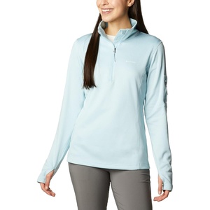 image:imageColumbia Womens Park View Grid Fleece Half ZipSpring Blue Heather