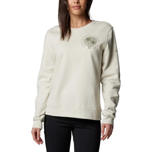 image:imageColumbia Womens Pfg Graphic Sweatshirt CrewStoneCypress Rookery Palms Lc