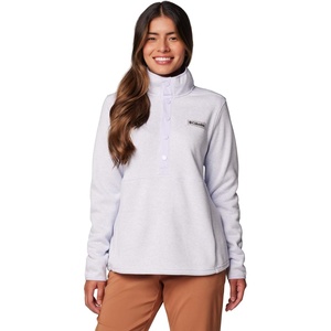 image:imageColumbia Womens Sweater Weather Half SnapSnowdriftBlue Hint Heather