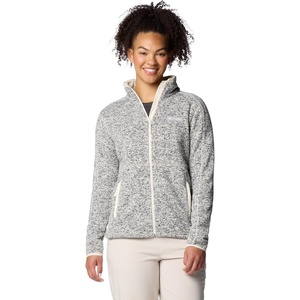 image:imageColumbia Womens Sweater Weather II Full Zip Fleece Jacket Chalk Heather Large