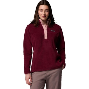 image:imageColumbia womens Benton Springs 12 Snap Pull Over IiRich WineEraser Pink