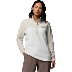 image:imageColumbia womens Benton Springs 12 Snap Pull Over IiSea SaltDark Stone