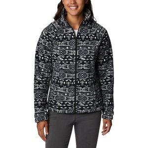 image:imageColumbia womens Benton Springs Printed Full ZipBlack 80s Stripe