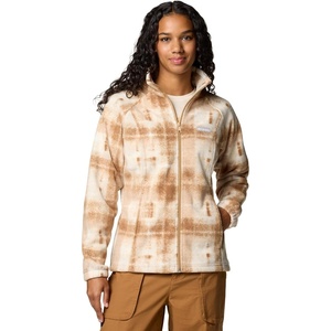 image:imageColumbia womens Benton Springs Printed Full ZipCamel Brown Omblur