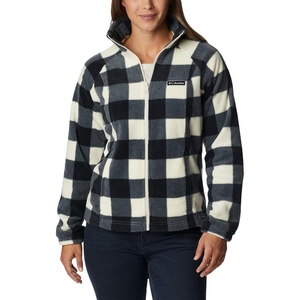 image:imageColumbia womens Benton Springs Printed Full ZipChalk Check Print