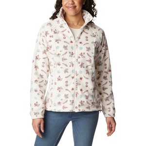 image:imageColumbia womens Benton Springs Printed Full ZipChalk Cyanofrond