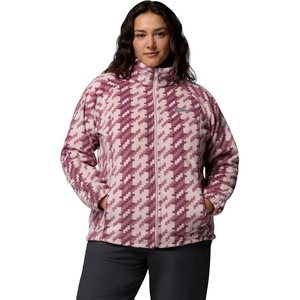 image:imageColumbia womens Benton Springs Printed Full ZipMineral PinkTwills