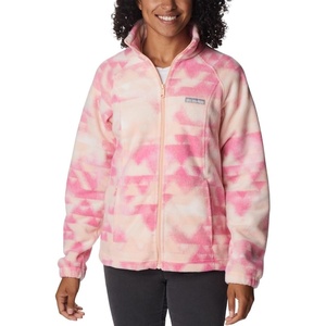 image:imageColumbia womens Benton Springs Printed Full ZipPeach BlossomDistant Peaks