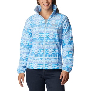 image:imageColumbia womens Benton Springs Printed Full ZipSerenity 80s Stripe