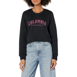 image:imageColumbia womens Columbia Trek Graphic CrewTrek Graphic CrewBlackCsc Collegiate