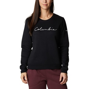 image:imageColumbia womens Columbia Trek Graphic CrewTrek Graphic CrewBlackScript Logo