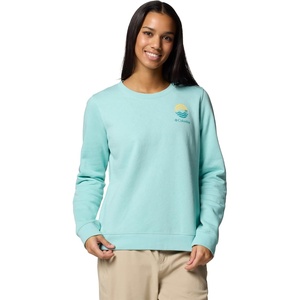 image:imageColumbia womens Columbia Trek Graphic CrewTrek Graphic CrewSprayCircular Linescape