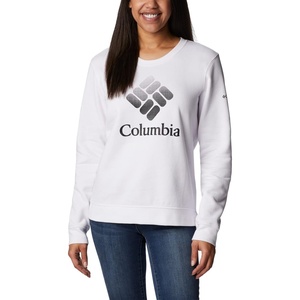 image:imageColumbia womens Columbia Trek Graphic CrewTrek Graphic CrewWhiteBlack Csc Stacked Logo
