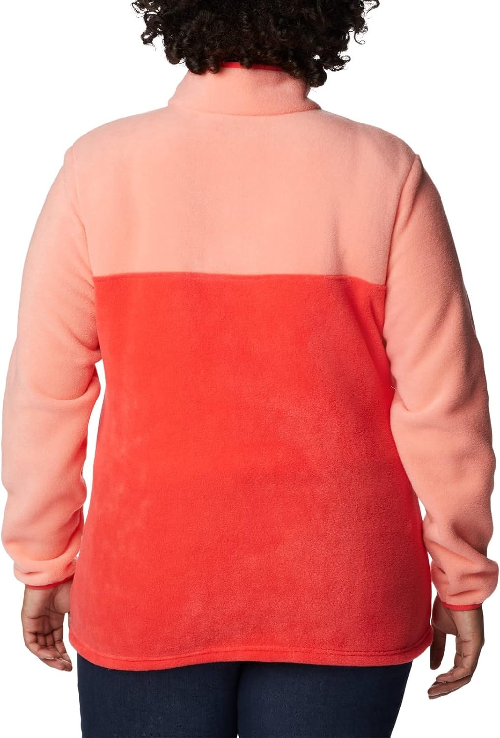 image:imageColumbia Womens Benton Springs Half Snap II Pull Over Fleece Jacket Dark StoneCanoeVintage Blue 3XRed HibiscusCoral Reef
