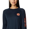 image:imageColumbia Alabama Crimson Tide Collegiate Tidal Long Sleeve ShirtAub  Collegiate Navy  Spark Orange