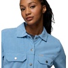 image:imageColumbia Blue Point Creek Short Corduroy Shirt JacketRainy Day