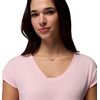 image:imageColumbia Daniela Falls VNeck Short Sleeve TeeSatin Pink